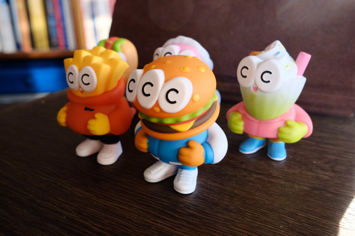 al_mn's tweet image. 嬉しいことにノーダブりでコンプ！
フィギュアとはまた違う手触りが楽しい。
#SUKOTA
#SUKOTADINER
#SUKOTATOYS
#スコタ