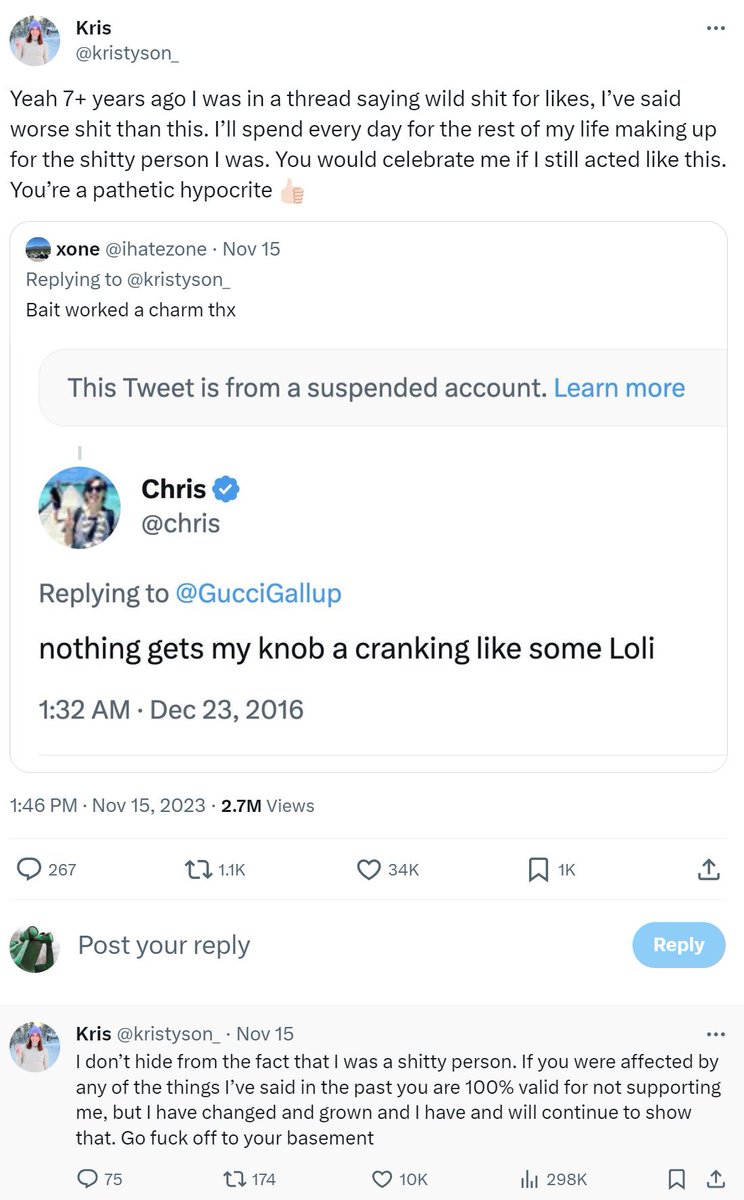 MuttCheddar's tweet photo. @MudSharkss And that being Trans now covers up the Loli cranks they've rubbed in the past: https://t.co/6D5Vn3LTZs