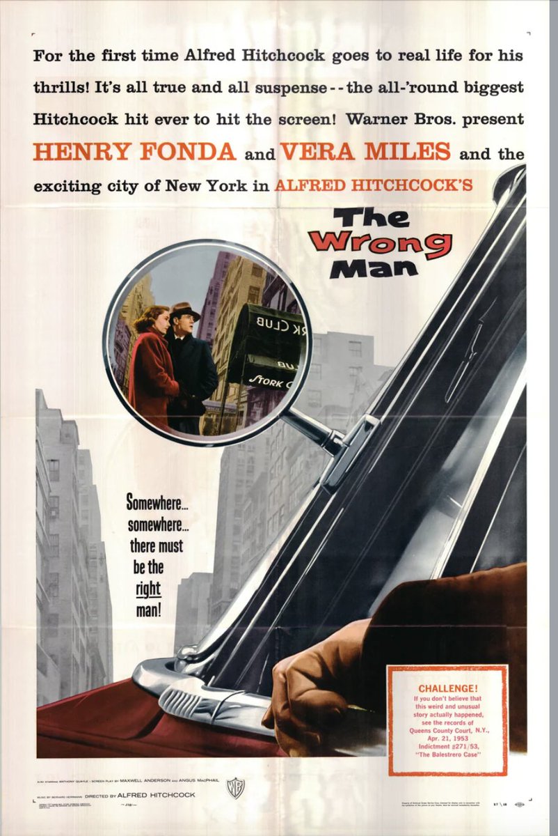 mtrprods's tweet photo. @Freelineorlando @OldCarLongRoad @JaneNightshade @hermannkarlovic @PedroPerico75 @ihateclaims @performativeUtt @SpyLovedMeToo @DARWINCURRY5 @AMclenon @MikeRey61920141 It is underrated. Love the poster for it.
#Hitchcock's cameo is in silhouette in a darkened studio, just before credits at beginning announcing the story is true. Originally, he intended to be seen as a customer walking into #StorkClub. He edited himself out of the final print. https://t.co/5xKscqBnXg