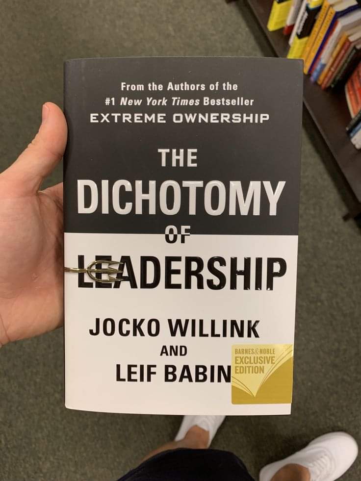 Lessons from the book
1. Lead&amp;Follow
2. Own Everything
3.Honesty&amp;transparency are key. 
4.Cover&amp;Move
5 Prioritize&amp;Simplify
6. Decentralize&amp;Empower
7. Discipline equals Freedom
8. Never Quit Persistence is key
9. Find the Good
10. Be Humble
#readerscommunity