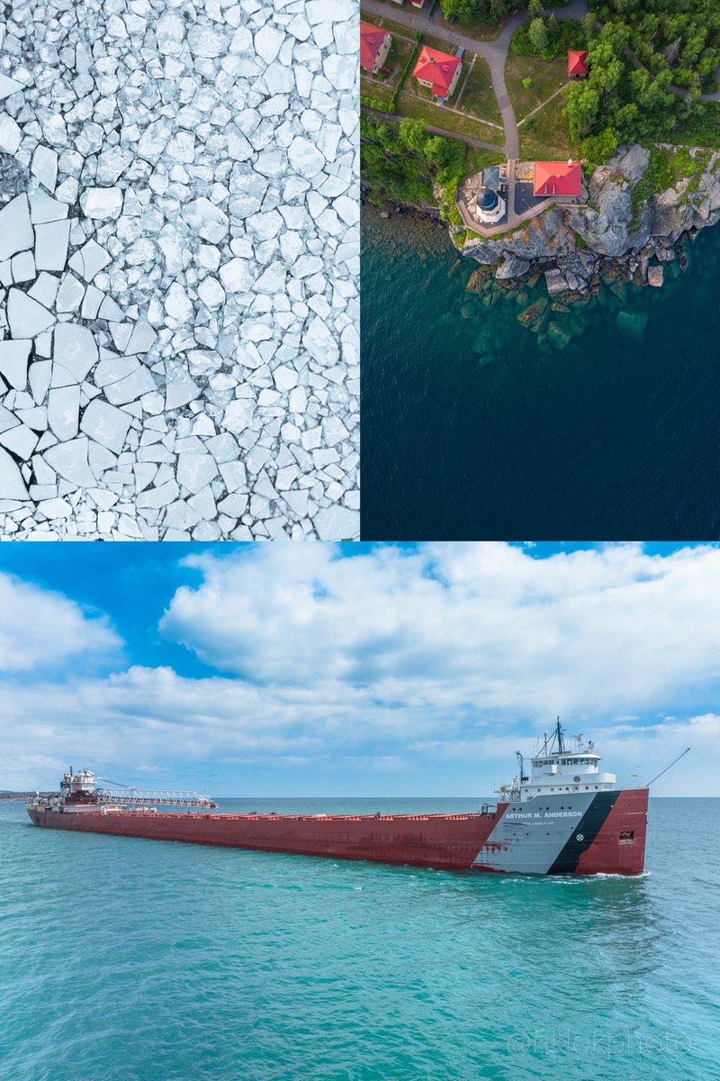 The new Minnesota state flag, with a North Shore twist.

I utilized three different aerial images to create the new Minnesota state flag.