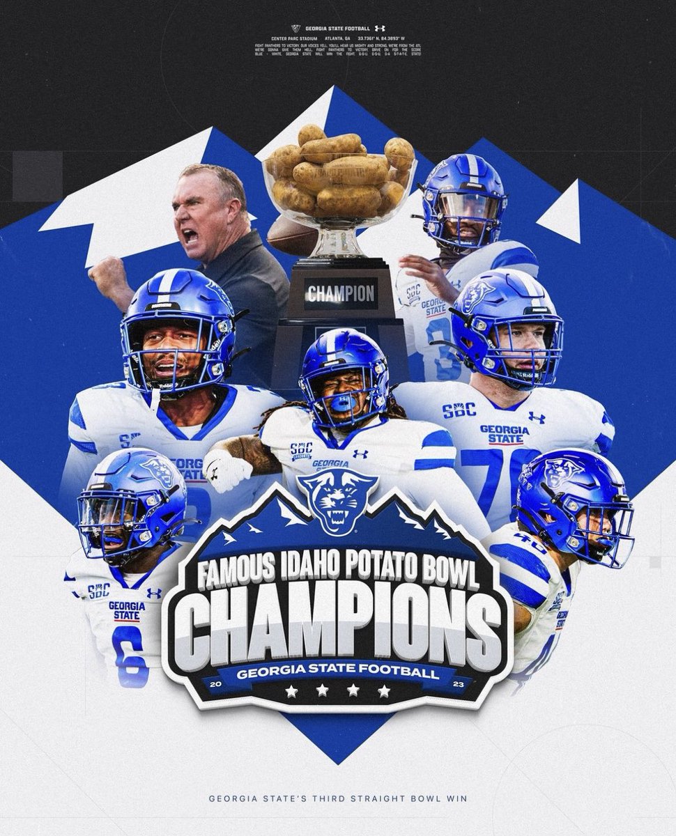 Shouting a big congratulations to the Famous Idaho Potato Bowl Champions! We’re proud to see our team represent #TheStateWay. 🐾🏈