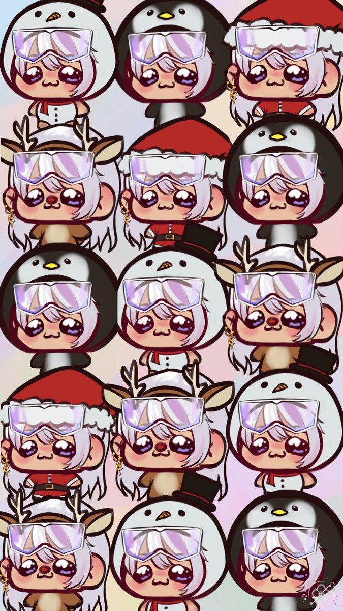 JuneReijuyasha's tweet photo. Are you excited for Christmas? We have an adorable army of lil christmas gremlins ready to ring in the jingle bells βοΈ
π¨ by: @jimiilyn
#juneillus #reijuillus https://t.co/H0ZzRR3LEc