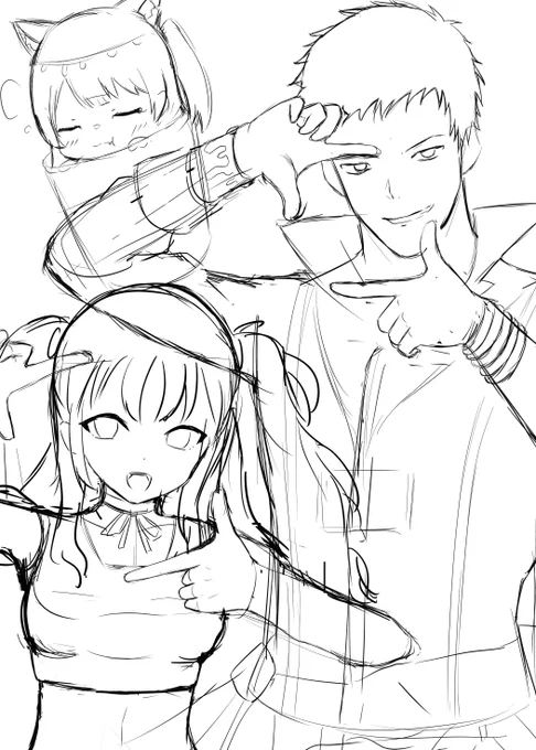 コスモスパイス描きながらまったりと 