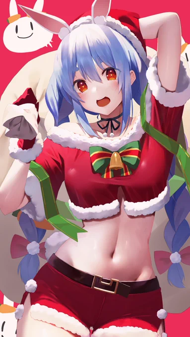 「クリスマスプレゼントにぺこーらってお願いした野兎はあんた達ぺこかー!!!」#ぺこらーと 