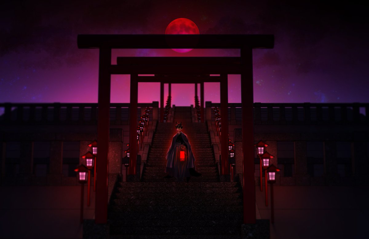 #地縛少年花子くん #花子くん #지박소년하나코군 #지하군
ある狐の神舎