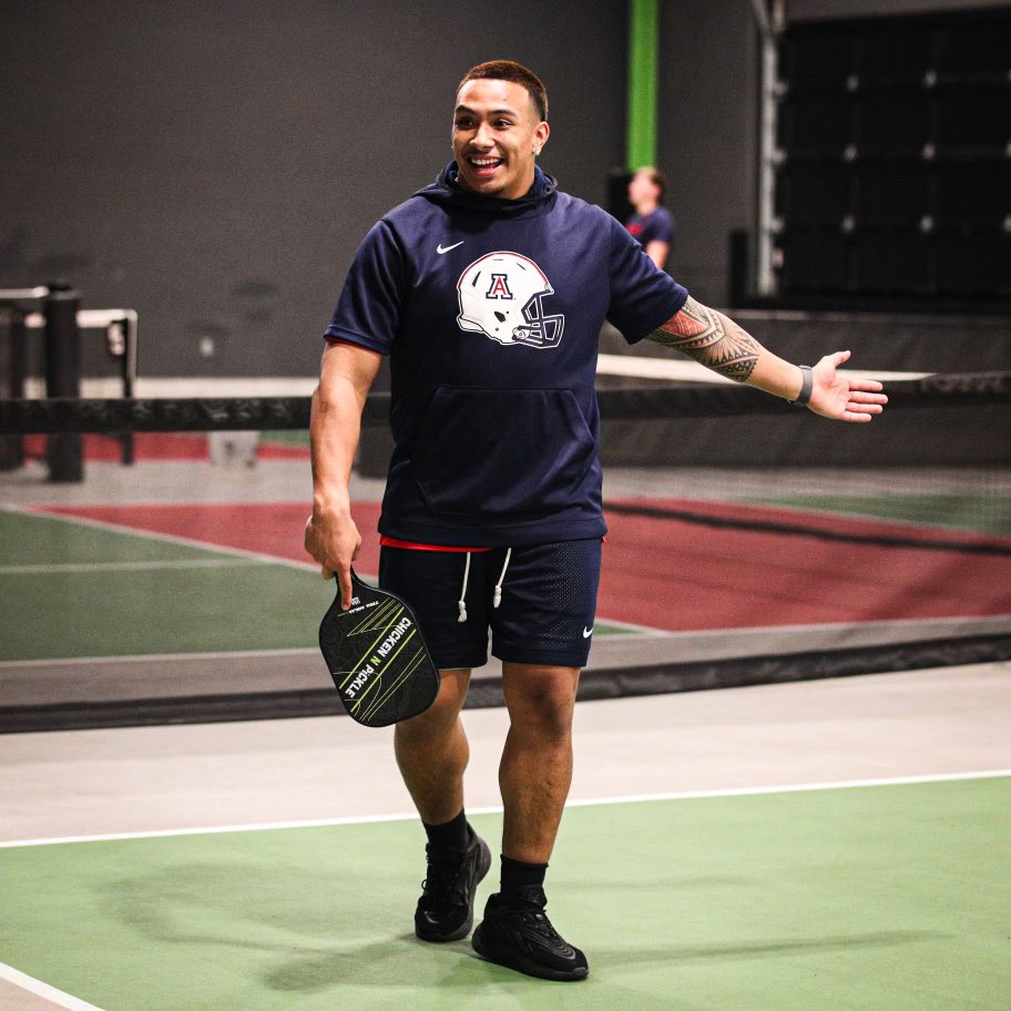 Pickle Ball with the boys to end the night 🏓