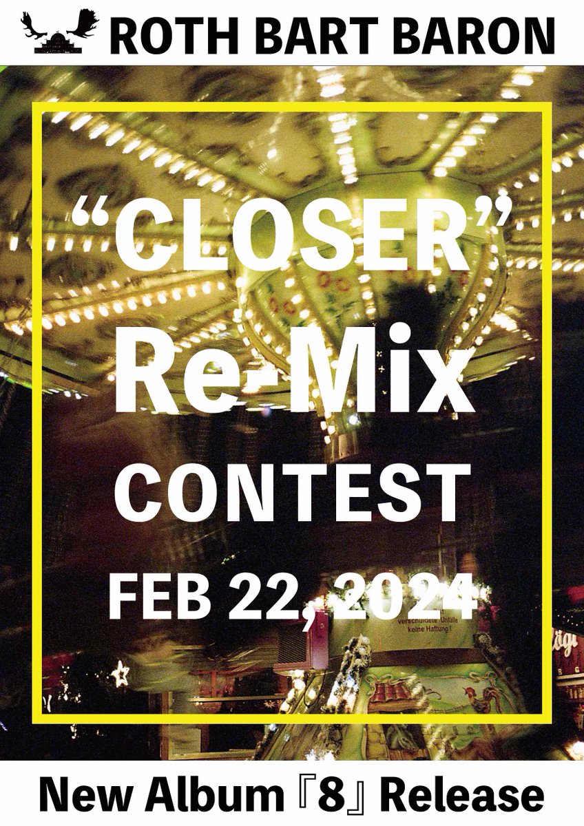 ROTHBARTBARON's tweet photo. News Letter vol.248
#rbbremix #Closer #CONTEST / #BEARNIGHT 4 プレミア公開 2024.1.1 9pm / #podcast #BEARRADIO #崎山蒼志 #Spotify / #インエイライサン #田中宗一郎 / #ゴッチと音楽談義 / #TOKION #Interview / “8”TOUR 2023-2024 / #NEWYEAR #SALE
Subscribe👇
https://t.co/GFHcxaHBEq https://t.co/Fgy6ocOqJn