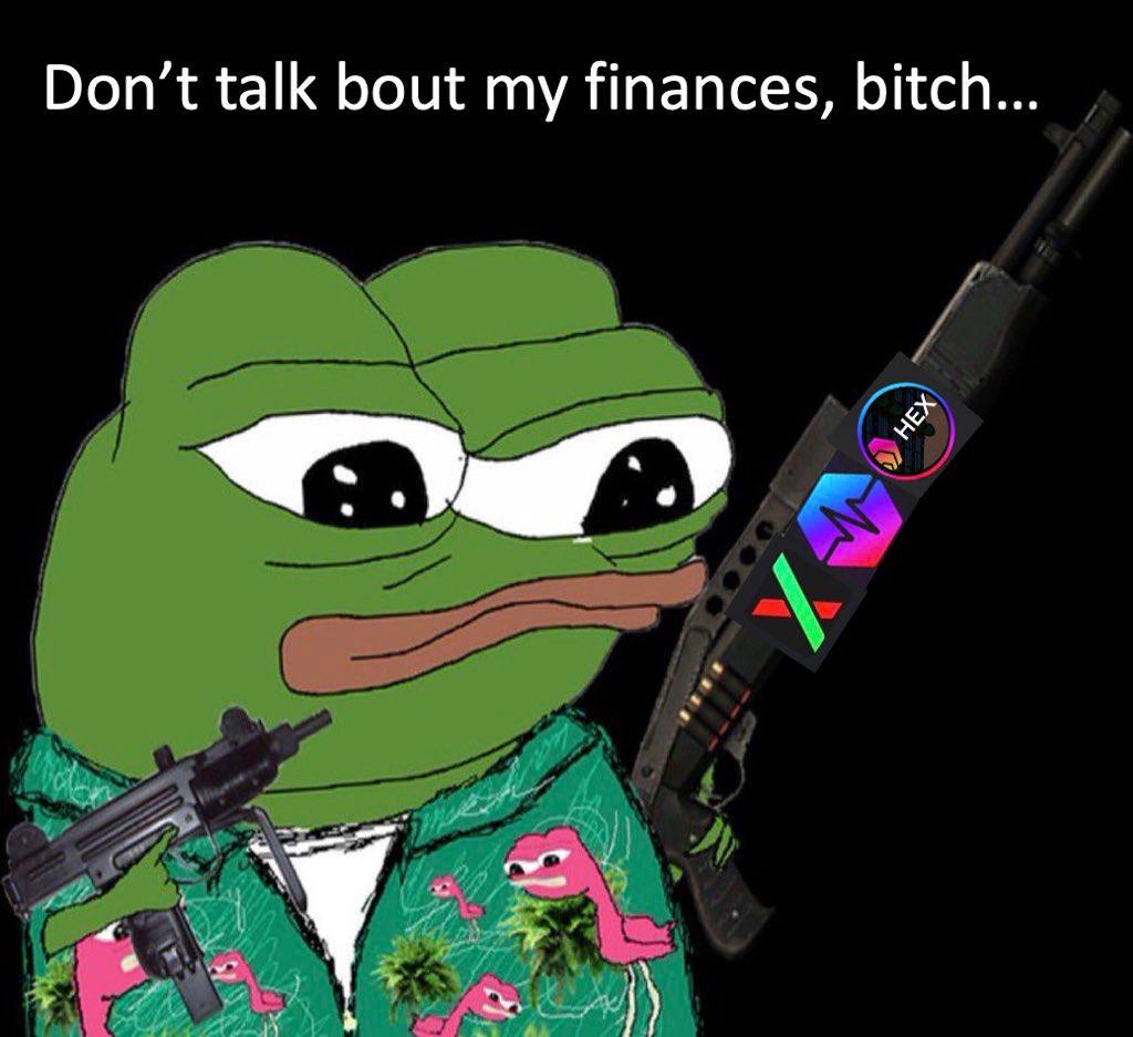 Bridge over to PulseChain today:

Tickers $PLS, $PLSX, $HEX

Find all links on GoRealDeFi
GoRealDeFi.com