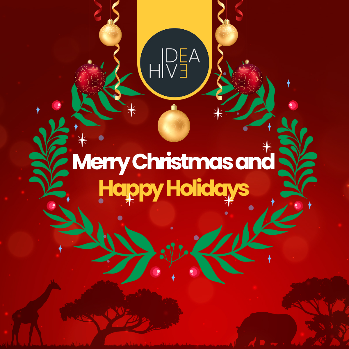 IdeaHiveEA's tweet photo. Merry Christmas and Happy Holidays from Idea Hive East Africa! May your festive season be a hive of happiness and delight!🎄🌟🐝
#ElevatingBrandExpriences
#HappyHolidays2023 https://t.co/fJK1HUKWS7