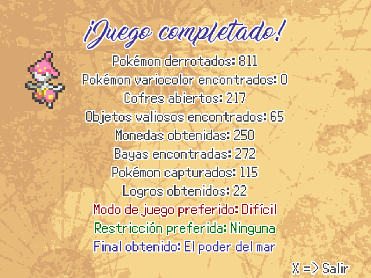 Anfreibal's tweet photo. Pokémon Reminiscencia - Fangame que ha saltado a otro nivel en cuanto a calidad, historia y jugabilidad. Tiene mecánicas roguelike y es muy rejugable una vez completes la historia principal. En mi opinión es el mejor juego de Pokémon creado por fans hasta la fecha. 9.5/10 https://t.co/vxr3j9RfYP