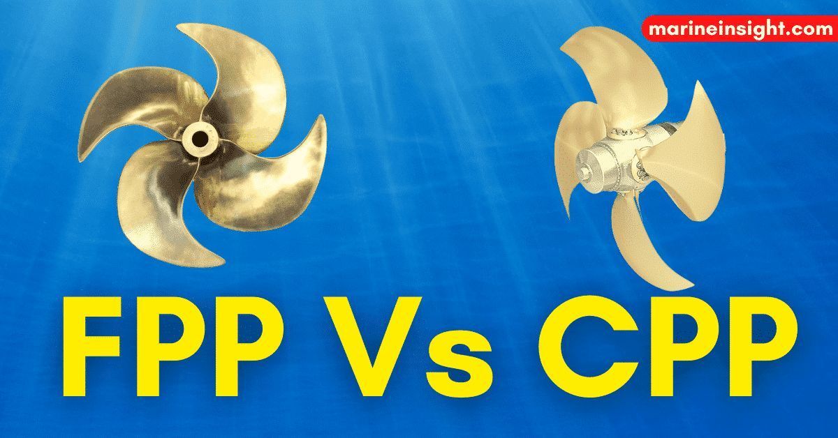 MarineInsight's tweet image. Most of the #propellers that are used in ships are fixed-pitch propellers (FPP). What does this propeller term mean? 

Check out this article👉marineinsight.com/naval-architec…

#shipping #shippingindustry #maritimeindustry #maritime #maritimesafety #maritimetraining #maritimeeducation