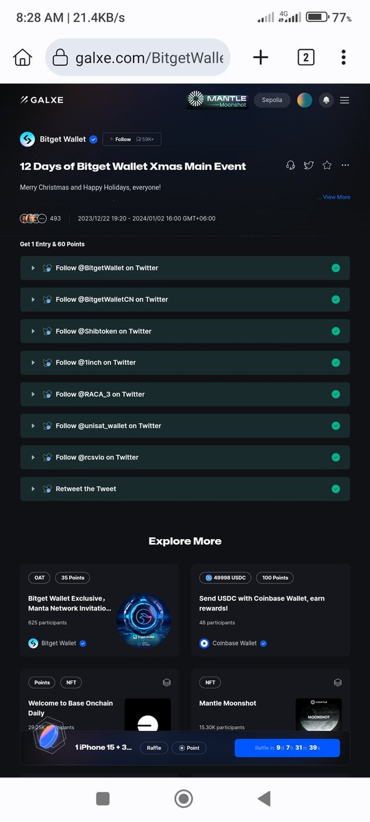 Jasim695's tweet image. @MdJaniChowdhur1 @MDJAKIR2022 @AFFahim18 

#12DaysofBitgetWallet