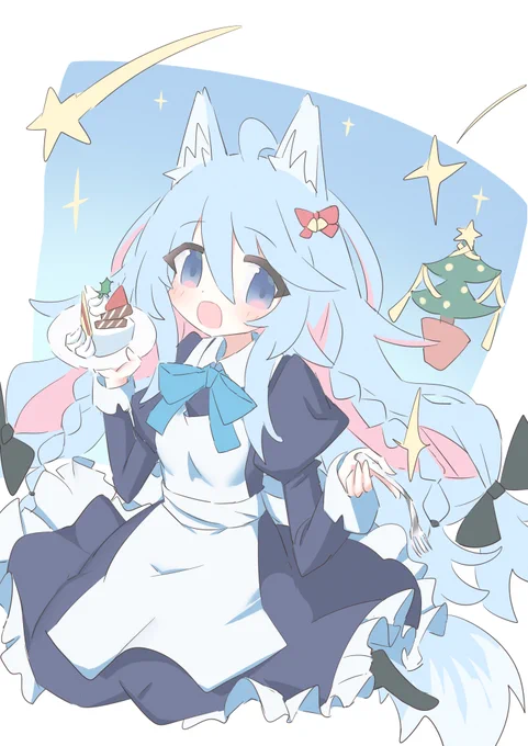 去年絵ですが、メリークリスマスです! 