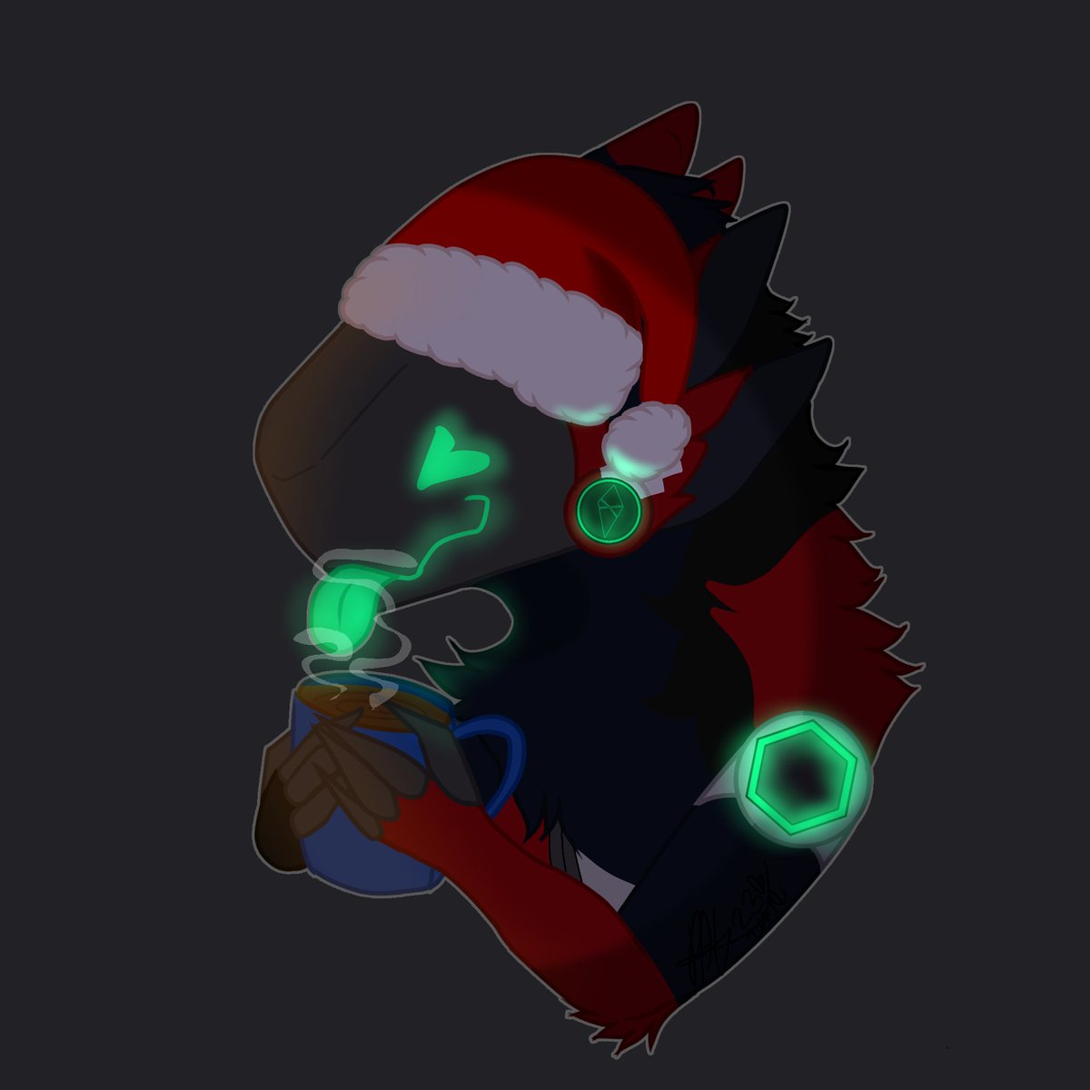 paetinii's tweet photo. A gift for @Piterson_C <3

#fursona #protogen #furry #furryart #furrycommunity #furryfandom #furryartwork #furryartist #artists #furryoc #christmasart #meow #giftart https://t.co/L3We5V8fK9