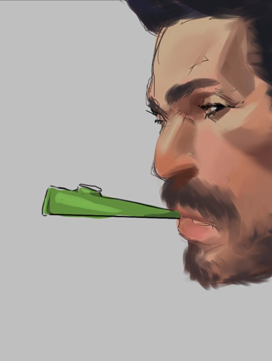 painted over a two year old magma sketch