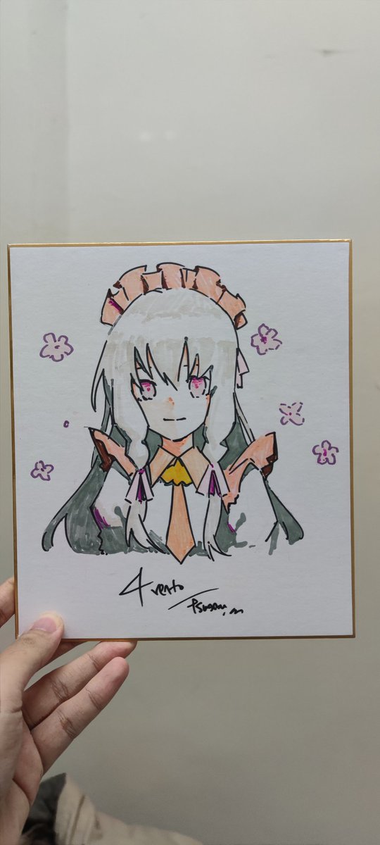 Shikishi from the goat himdelf <a href="/tsugeruru/">Tsugeru</a>