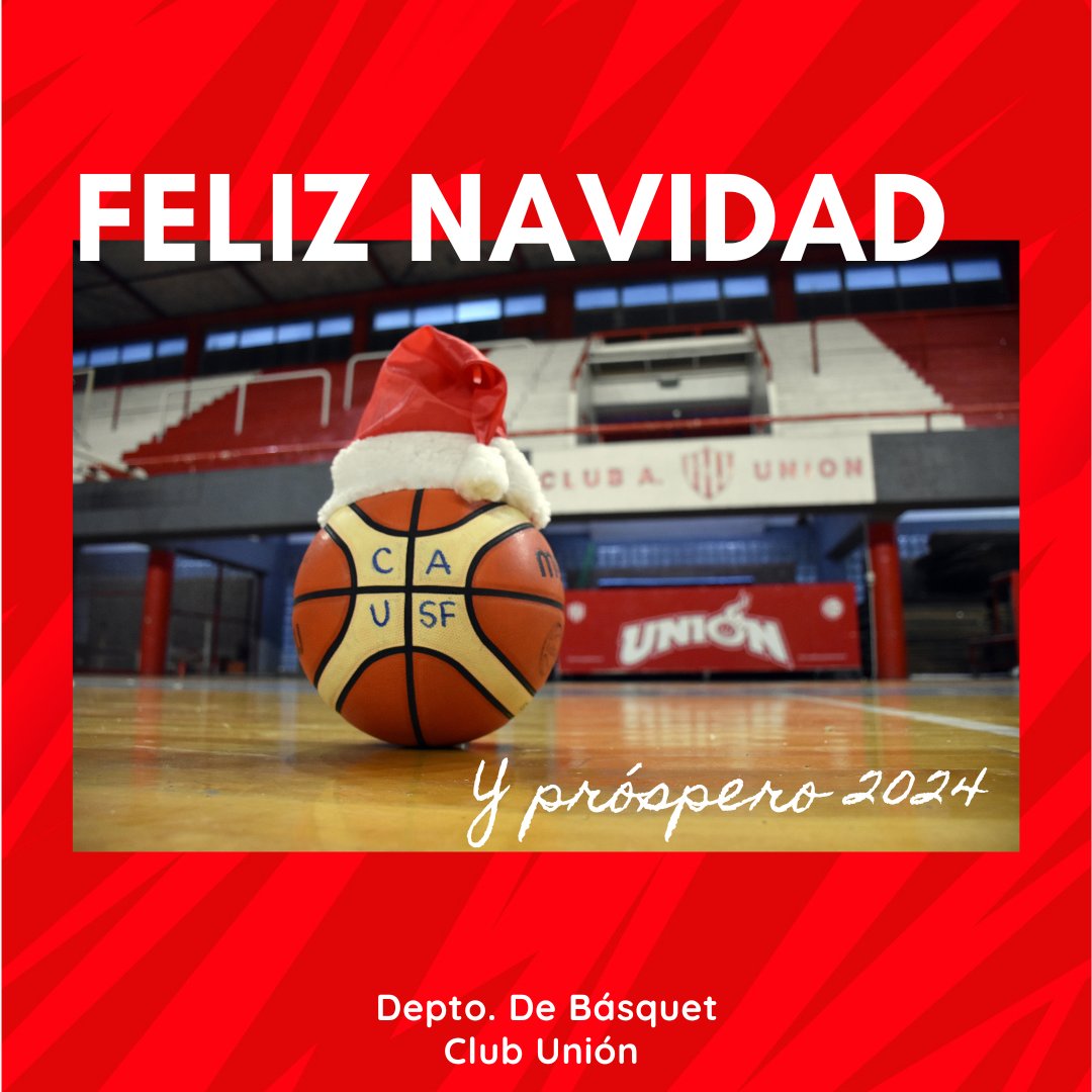 union_basquet's tweet photo. 💫 Los mejores deseos para cada uno de los integrantes de esta gran familia tatengue 💫

Que 2024 nos encuentre juntos y creciendo mucho más. 🏀

Departamento de básquet
Club Unión 🇦🇹

📸 Agustina Schiavi 

#basketball #LaLiga40 #LigaNacional #Formativas #asb #WeLoveThisGame https://t.co/2Ru5dNVHoW