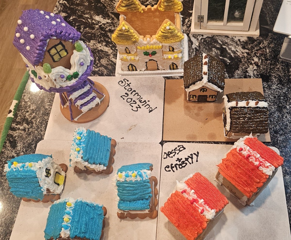JessaRoar's tweet image. 🩵💛 Gingerbread Stormwind 💛🩵 

I love WoW, and had so much fun making my favorite city! 

@Warcraft @Blizzard_Ent #Stormwind #Gingerbreadhouse