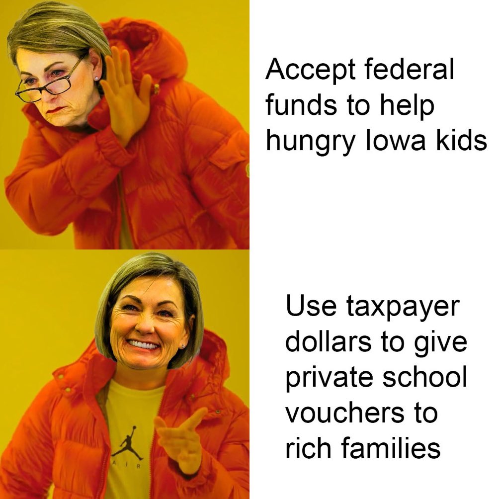 waltermasterson's tweet photo. I guarantee this person campaigned on “Children, children, children” https://t.co/D0NzMjsB5k