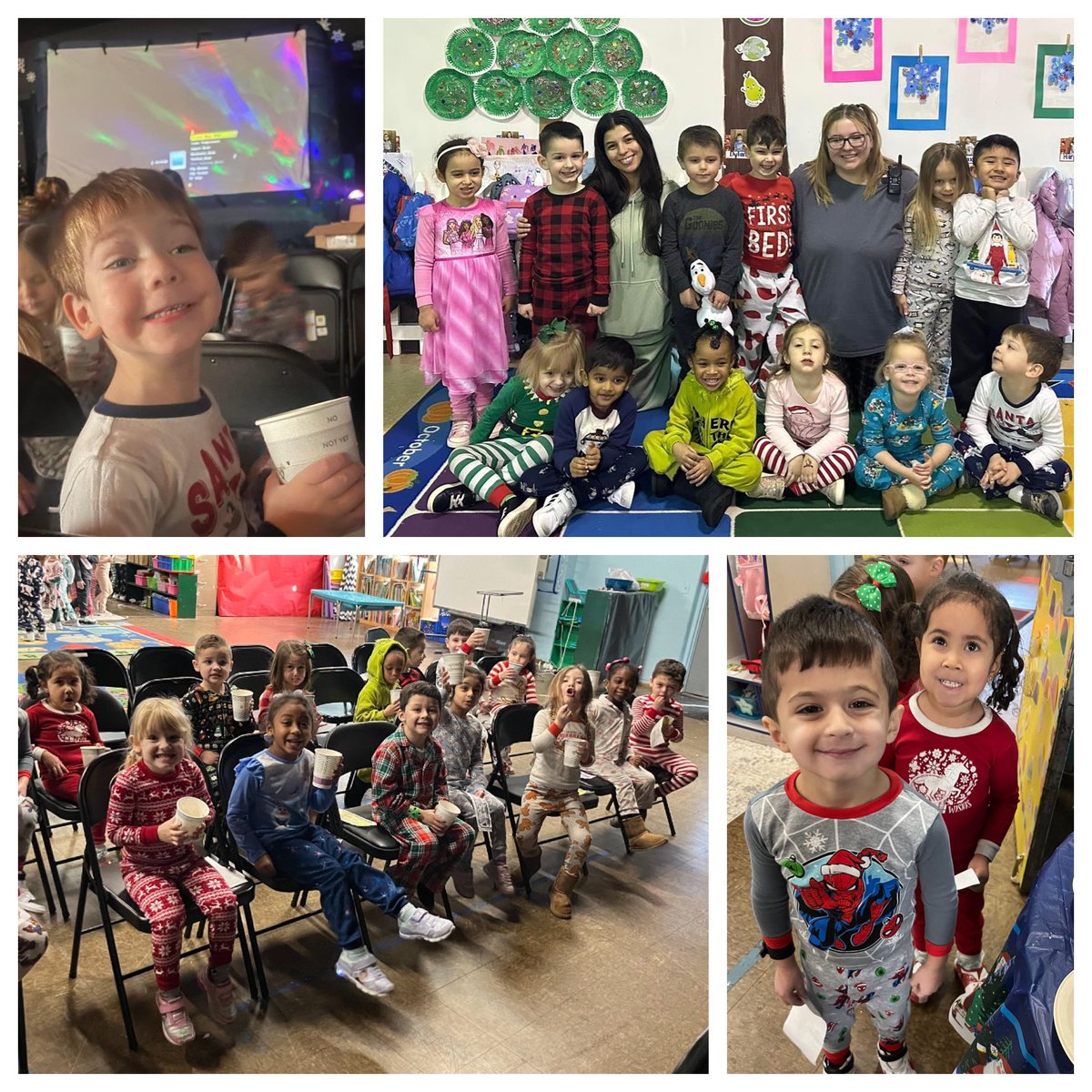 Happy holidays! These preschoolers had so much fun dressed in their pajamas and all ready for their ‘Polar Express’ day! See you in 2024!