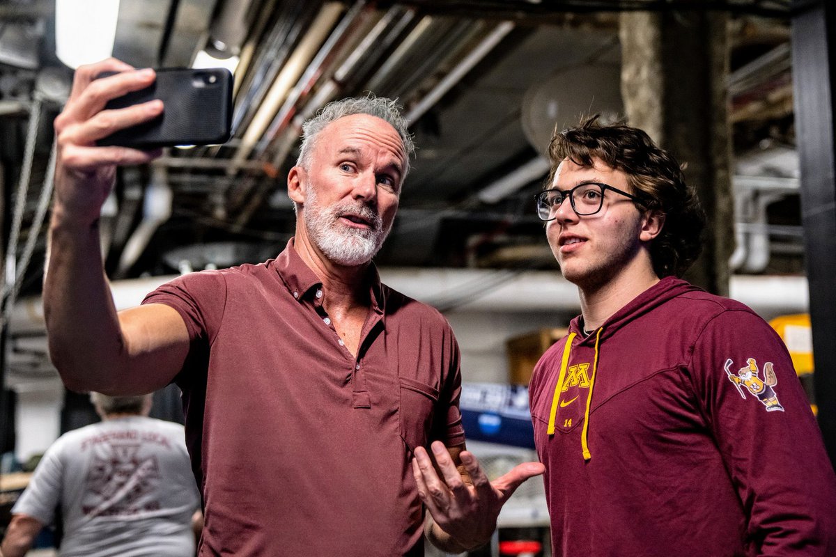 If Minnesota makes the playoffs, I think Brock Faber will win Rookie Of The Year. Huge, meaningful, productive minutes. #BrockFaberScissors