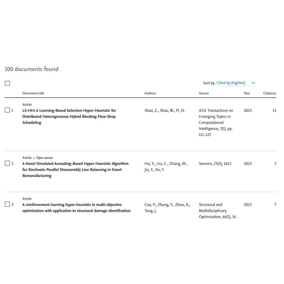 Graham_Kendall's tweet photo. Looking back at 'hyper-heuristics' (with and without hyphen and 's'') in 2023 and rather pleasing to see that exactly 100 papers were published (in 2023) (at the time of writing). Not that I have contributed much this past year π. #HyperHeuristic https://t.co/x298N9Yybl