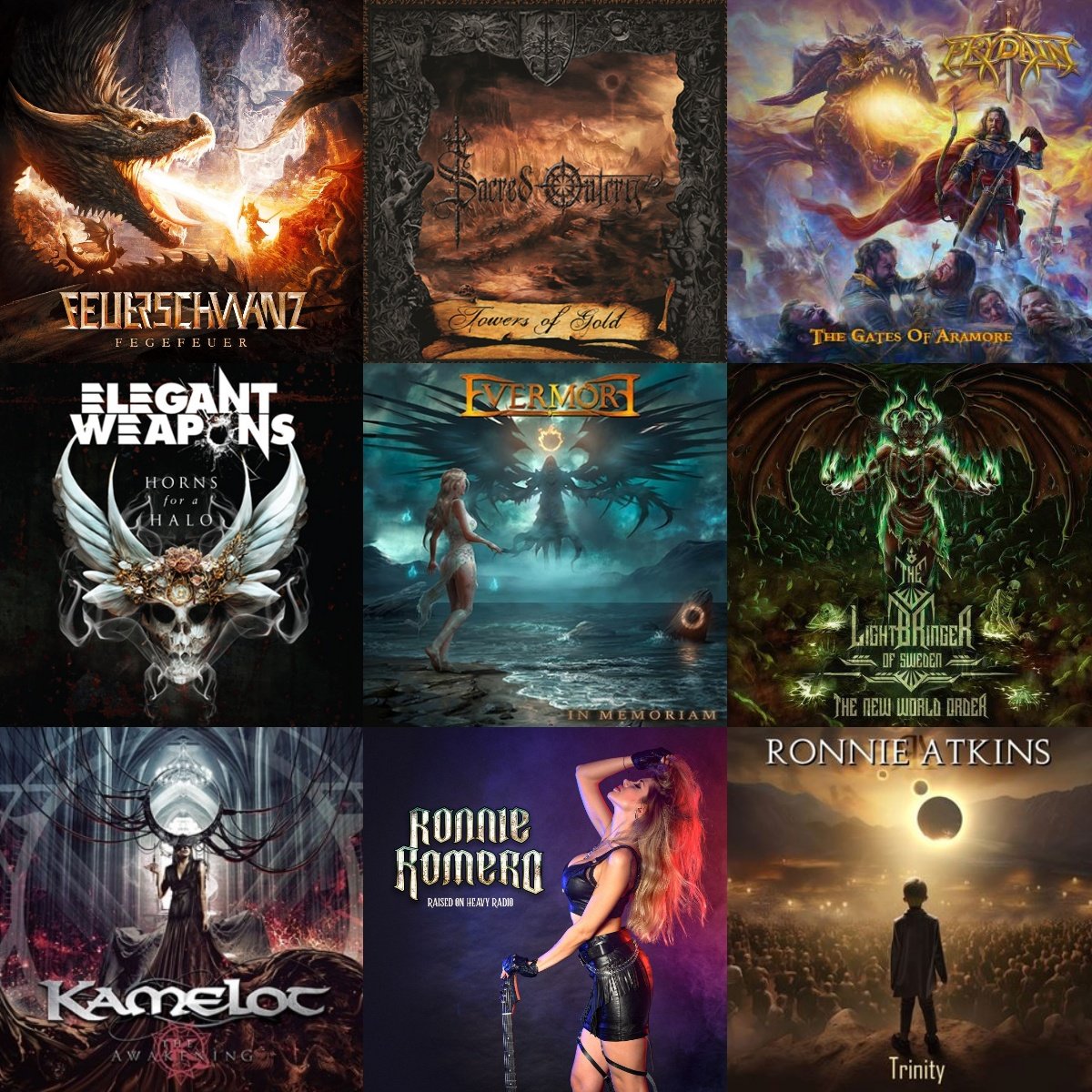 metal_dio's tweet photo. トップ下は構成力・展開力に優れる Sacred Outcry 
あらゆるシュートを独自性発揮の上でカバーしてしまう鉄壁のRonnie RomeroさんをGKにも採用！
他の7枚はポジションを固定せず、戦局に応じた流動性を重視し仮配置の状態。凄く豪華なイレブンとなりました😆
他にも素晴らしい作品一杯の2023HR/HM界🤘 https://t.co/azRC8PmXNb