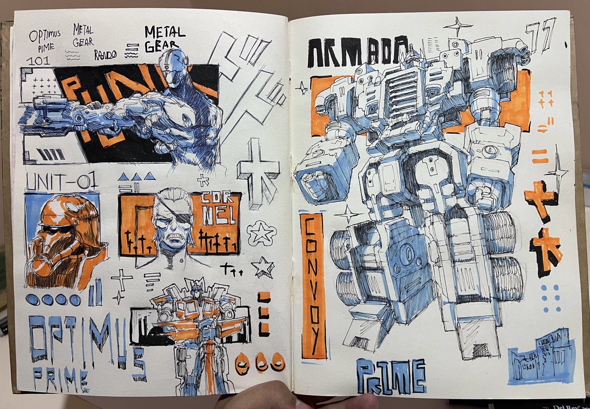 Sketchbook art 
-
#transformers #MetalGearSolid #gundam #armada #transformersarmada #optimusprime #sketchbook #characterart #sketchbookart #artwork