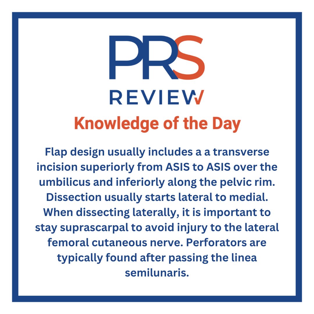 prsreview's tweet photo. Deep inferior epigastric perforator flap
#prsreview #DIEPflap #breastreconstruction #freeflap #flapanatomy #breastsurgery #surgicaloncology #breastreconstruction #microsurgery #plasticsurgery #reconstructivesurgery #surgicaleducation #medicaleducation #meded #plasticsurgeon https://t.co/h7V21abSOJ