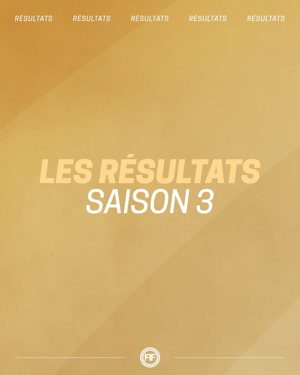 federation_fif's tweet photo. De belles batailles se sont profilées tout au long de cette Saison 3 dans chaque Série ! Voici les résultats finaux 🙌

#FIF https://t.co/qbEdHUm6NA
