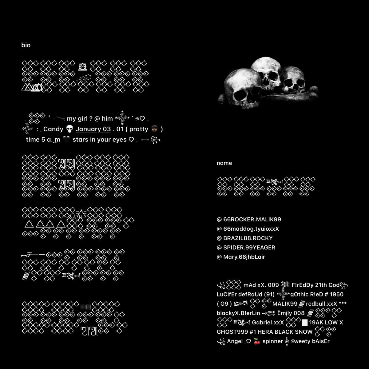 ⠀⠀⠀⠀⠀☑️  #freef0rm  

   please retweet  &amp;  follow me 🧒🏿
 <a href="/meagangieb/">‎ deadly</a> mention anything  

     #everythingf0rm #cre8name               
                    #cre4tename