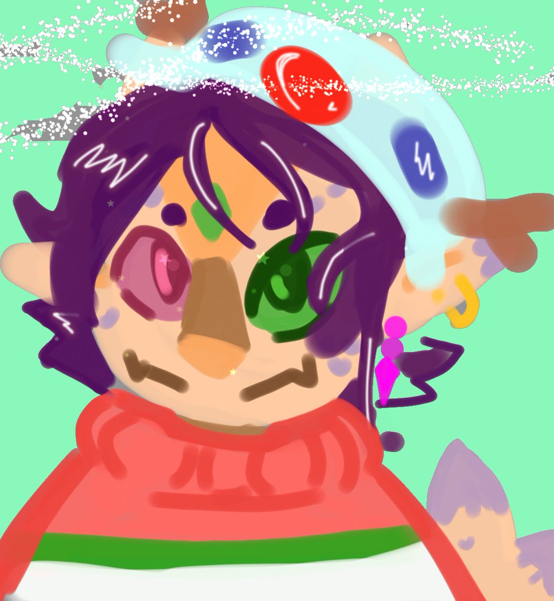 over2lives's tweet photo. Leo &amp; richas natalinos🎄✨💛
#qsmpeggs #QSMP #qsmpfanarts https://t.co/UKD3G1PckC