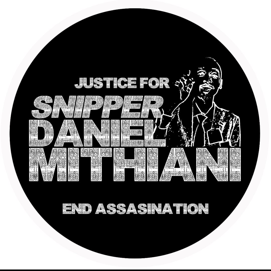 We call upon the DCI to investigate and catch up with the killers of one Daniel Muthiani alias Sniper, who was a Meru Political Blogger.
#JusticeForSniper