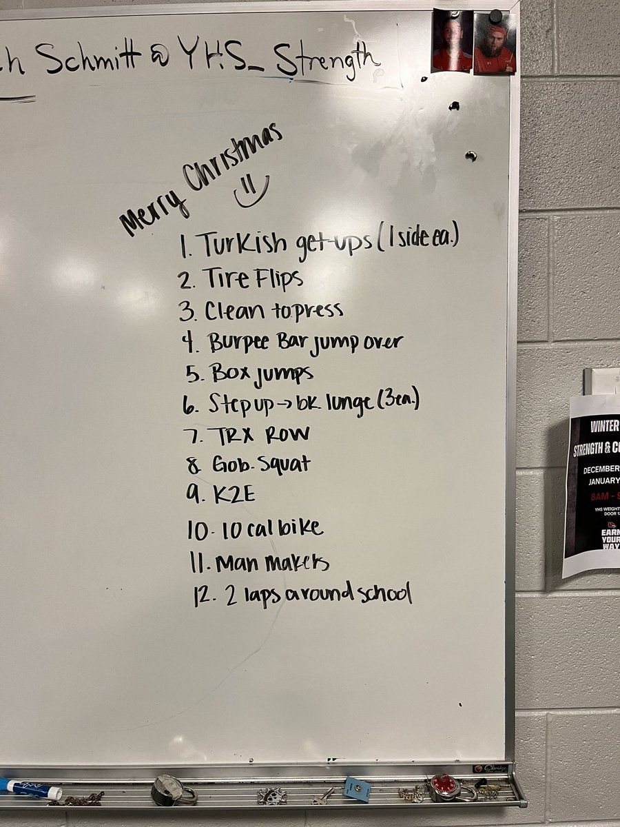 Had a great 12 days of Christmas workout this morning! Nice to workout with people that push and get you through those tough moments! Happy Holidays to All!! 🎄🎁🧸 ps some that were there are not pictured.