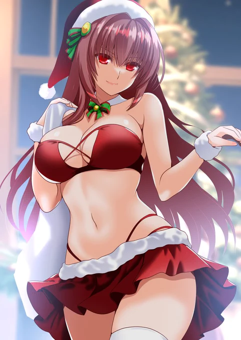 スカサハサンタがマスターに夜の訓練をプレゼント!夜通し特訓だ!#FGO 