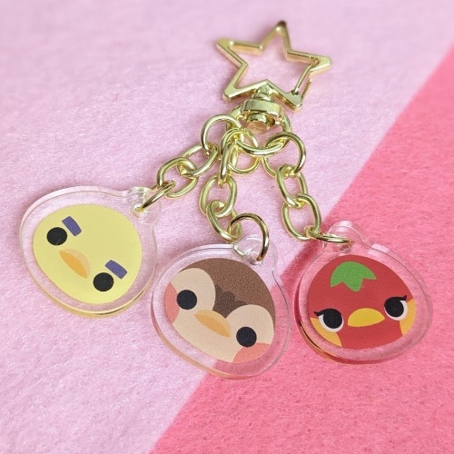 FloofyAva's tweet photo. I just received Joey, Molly, Ketchup Customisable Acrylic Charm - Ducks by Pingki from keeganstormfist via Throne. Thank you! https://t.co/TC7tinTUA8 #Wishlist #Throne https://t.co/pmCz5OX0l7
