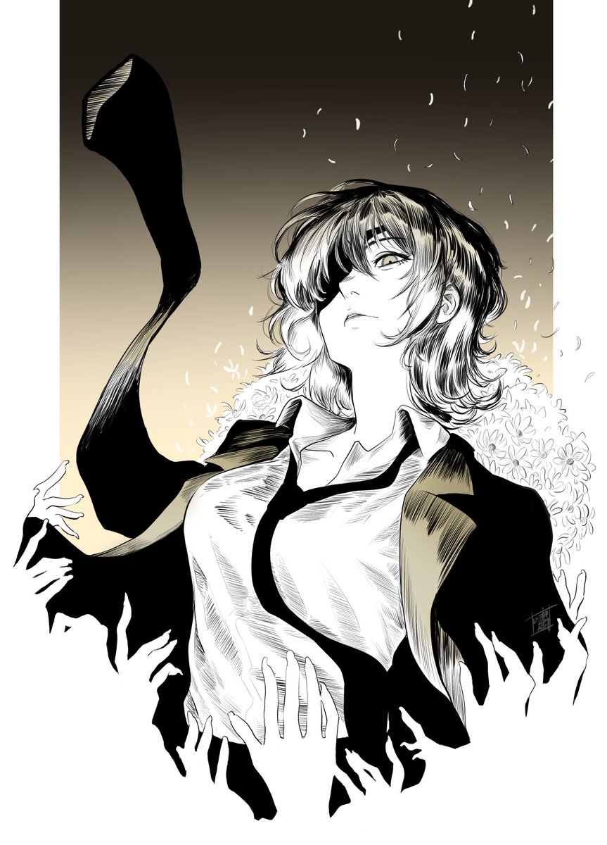 クァンシ「チェンソーマンガールズ Chainsaw man girls姫野先輩、レゼ、マキ」|嘯(しゃお)のイラスト