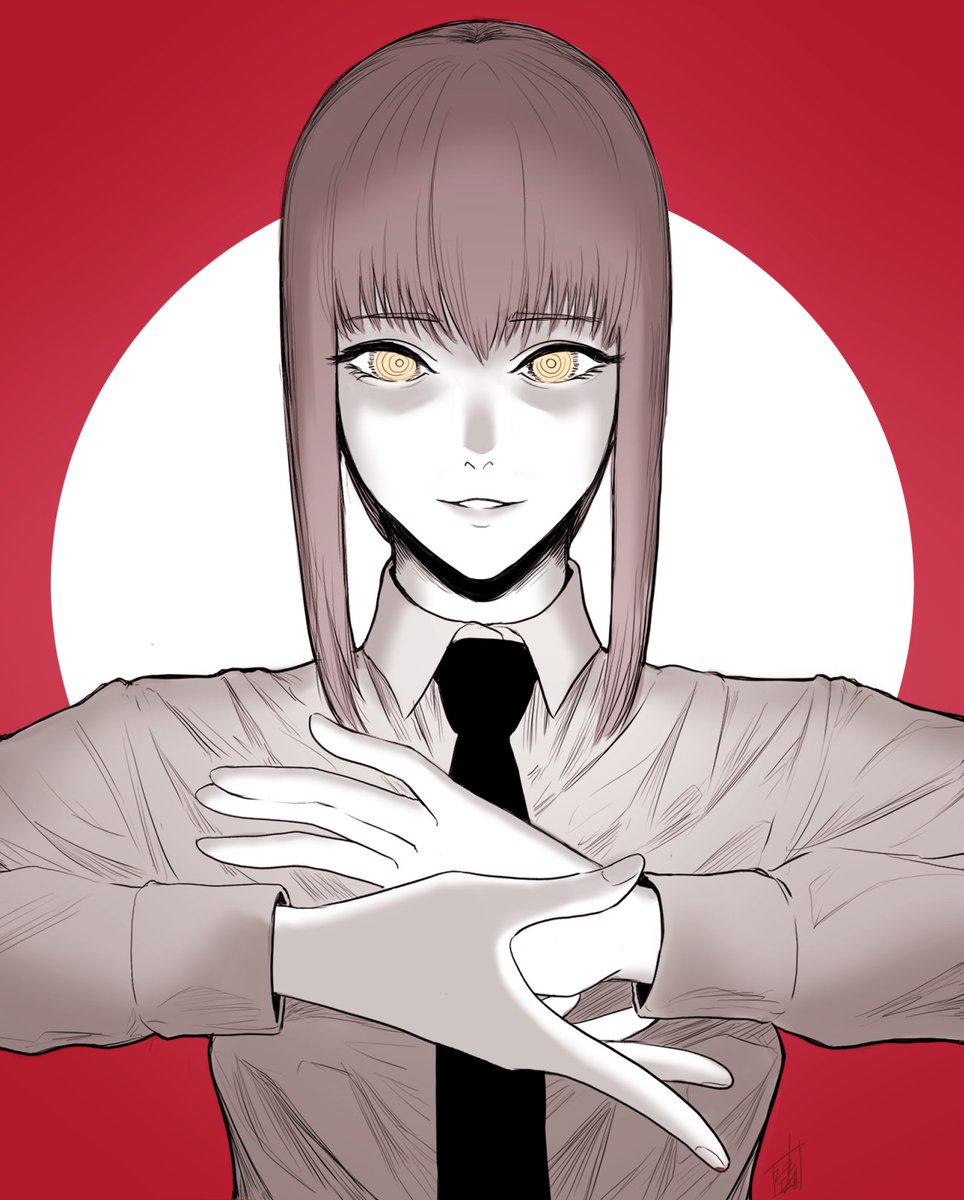 クァンシ「チェンソーマンガールズ Chainsaw man girls姫野先輩、レゼ、マキ」|嘯(しゃお)のイラスト