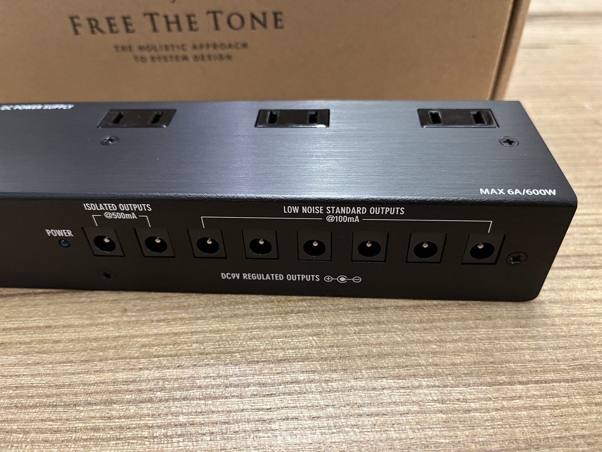 Hamachan_1968's tweet photo. ハイクオリティなサウンドのためには良質な電源は外せないですね。

Free The Tone PT-5D

入荷致しました。

宜しくお願いします😊

#木定楽器店 #広島 #FreeTheTone #PT5D #パワーサプライ https://t.co/aBJoDk58HC