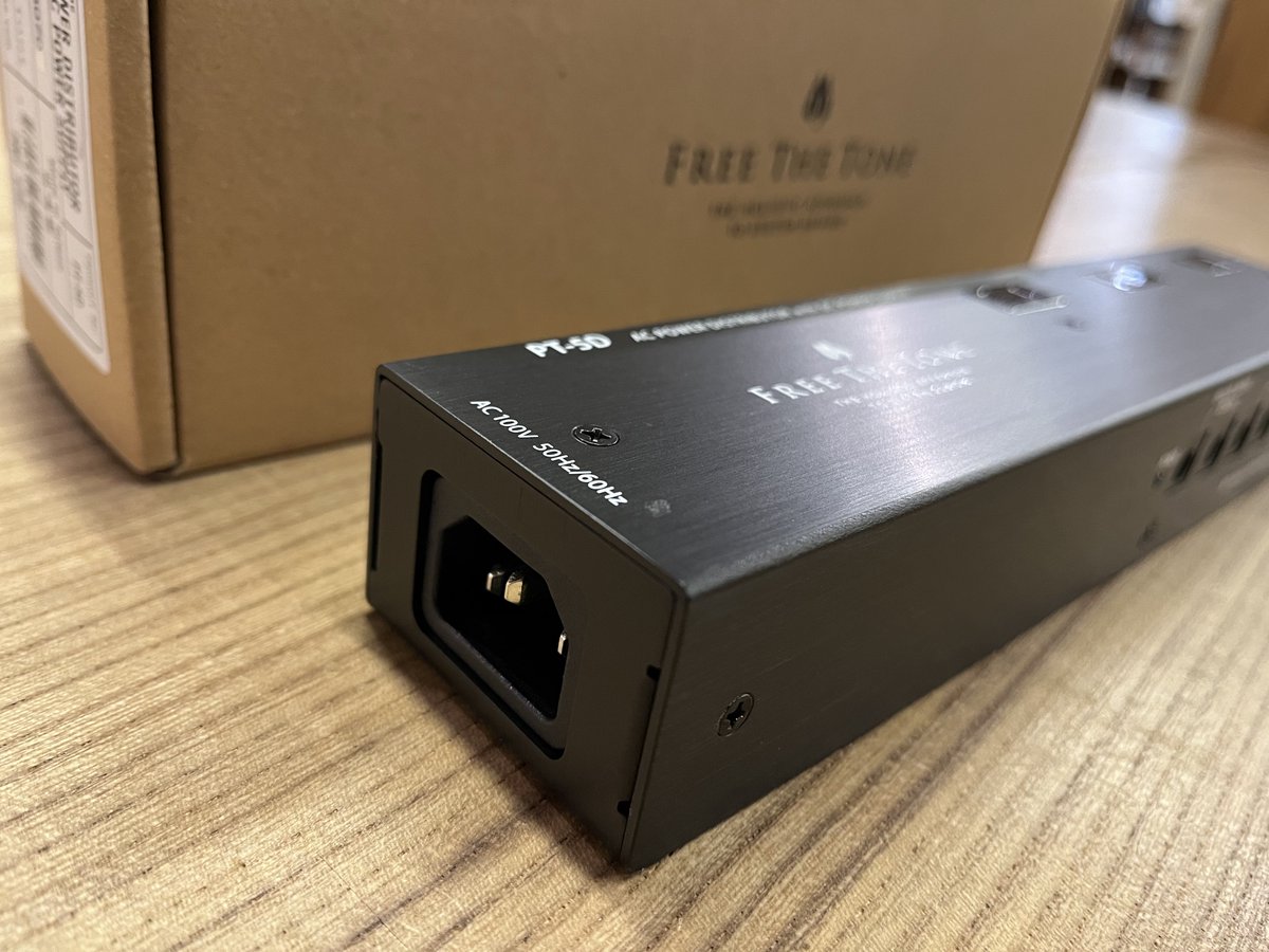 Hamachan_1968's tweet photo. ハイクオリティなサウンドのためには良質な電源は外せないですね。

Free The Tone PT-5D

入荷致しました。

宜しくお願いします😊

#木定楽器店 #広島 #FreeTheTone #PT5D #パワーサプライ https://t.co/aBJoDk58HC