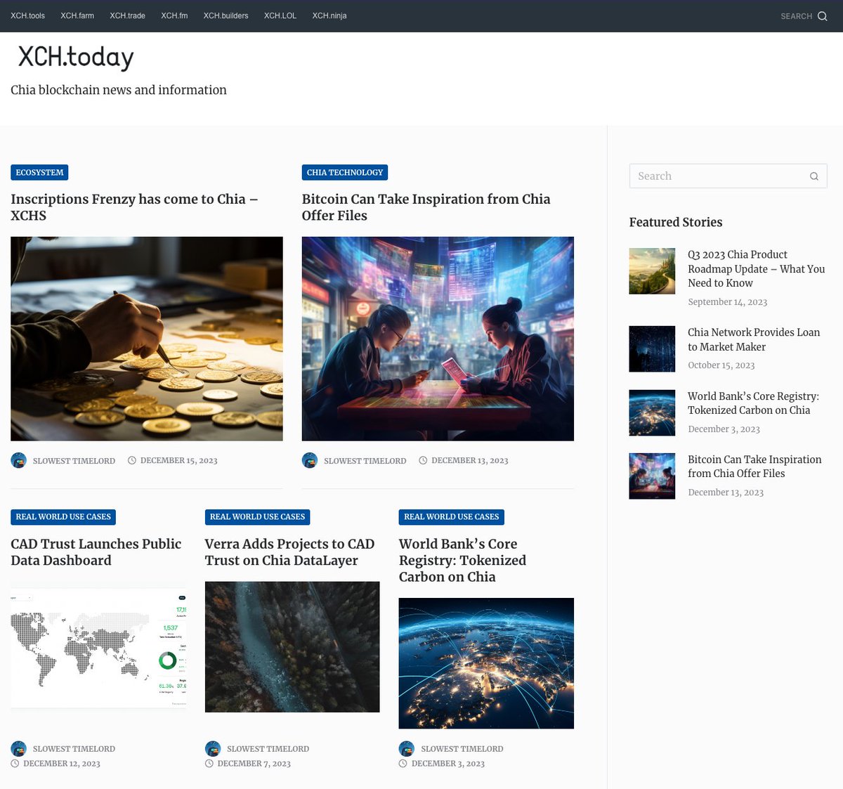 I've been writing #Chia threads for the last few years.

Some have complained about that content being locked behind Twitter's login wall. Recognizing that Twitter is not globally accessible, I will be sharing long form content elsewhere starting today:

XCH.today🥳