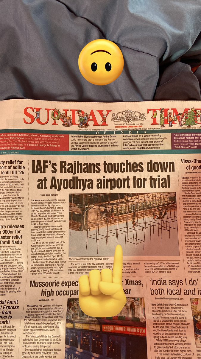 roshanerd's tweet photo. This has to be a front page news #toi #blooper picture printed upside down https://t.co/1Op2wUe2wA