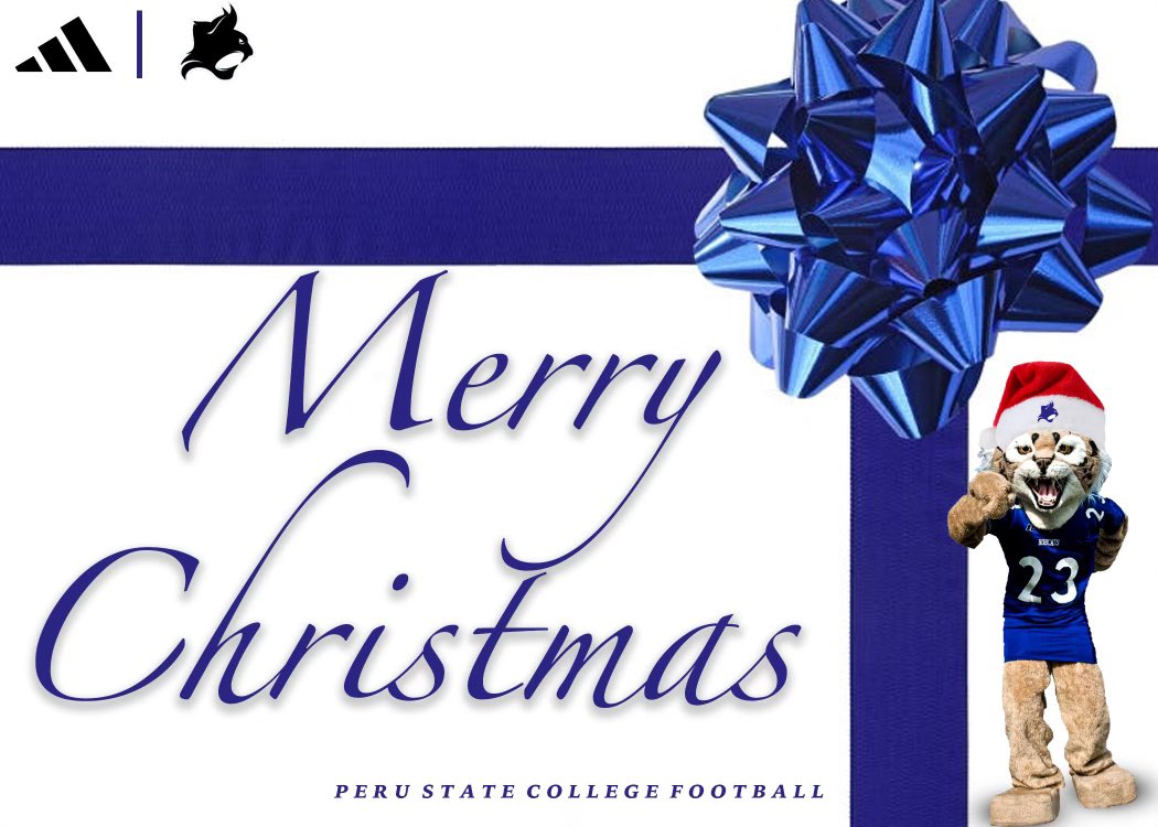 Thank you <a href="/CoachHalvorsen/">Wade Halvorsen</a> Merry Christmas!! <a href="/PSCFootball/">Peru State Football</a> <a href="/OmahaBurkeFB/">Burke Bulldog Football</a>