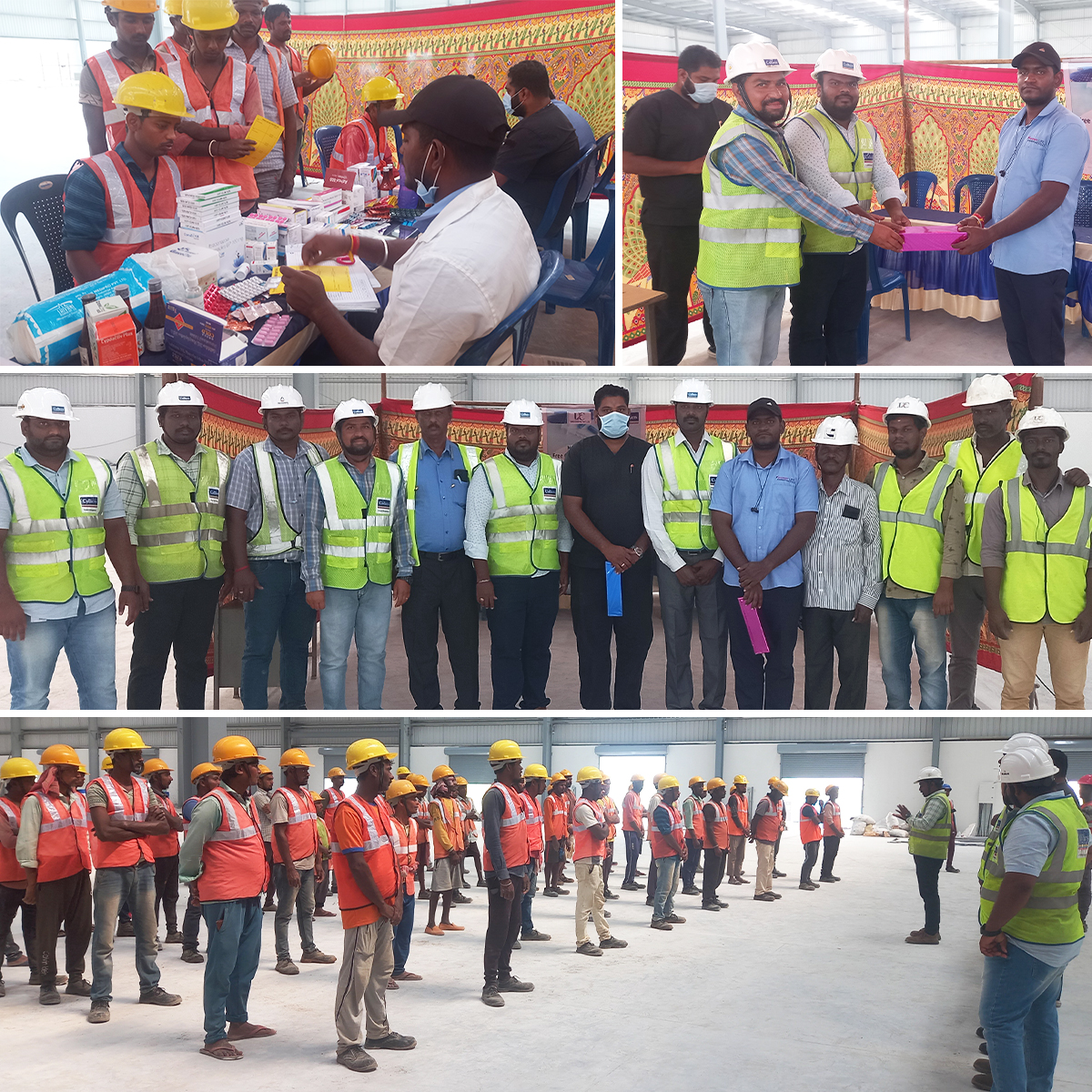 Prioritizing the health of our on-site staff, a medical camp was held at our Nazca Energy project site.

Learn more about our #culture -  ow.ly/N7mz50Qlly7

#ColliersIndia #IndiaRealEstate #ColliersCulture #sitestaff #safety #healthcheckup #physicalhealth #mentalhealth