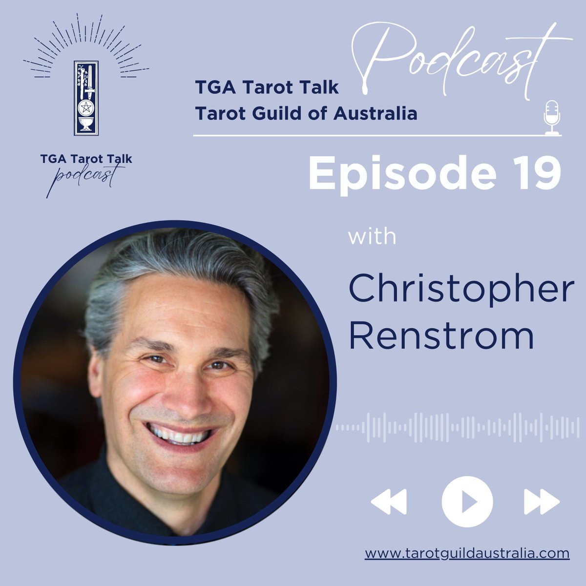 TarotGuildAus's tweet photo. Podcast Episode 19 now up! WORLD CLASS ASTROLOGER AND PRESENTER CHRISTOPHER SHARES HIS CONNECTION TO TAROT, HISTORY FROM BACK IN THE EIGHTIES, THE DEVIL CARD AND MUCH MORE… https://t.co/uUDccaGyoD https://t.co/UypXf6YSm4