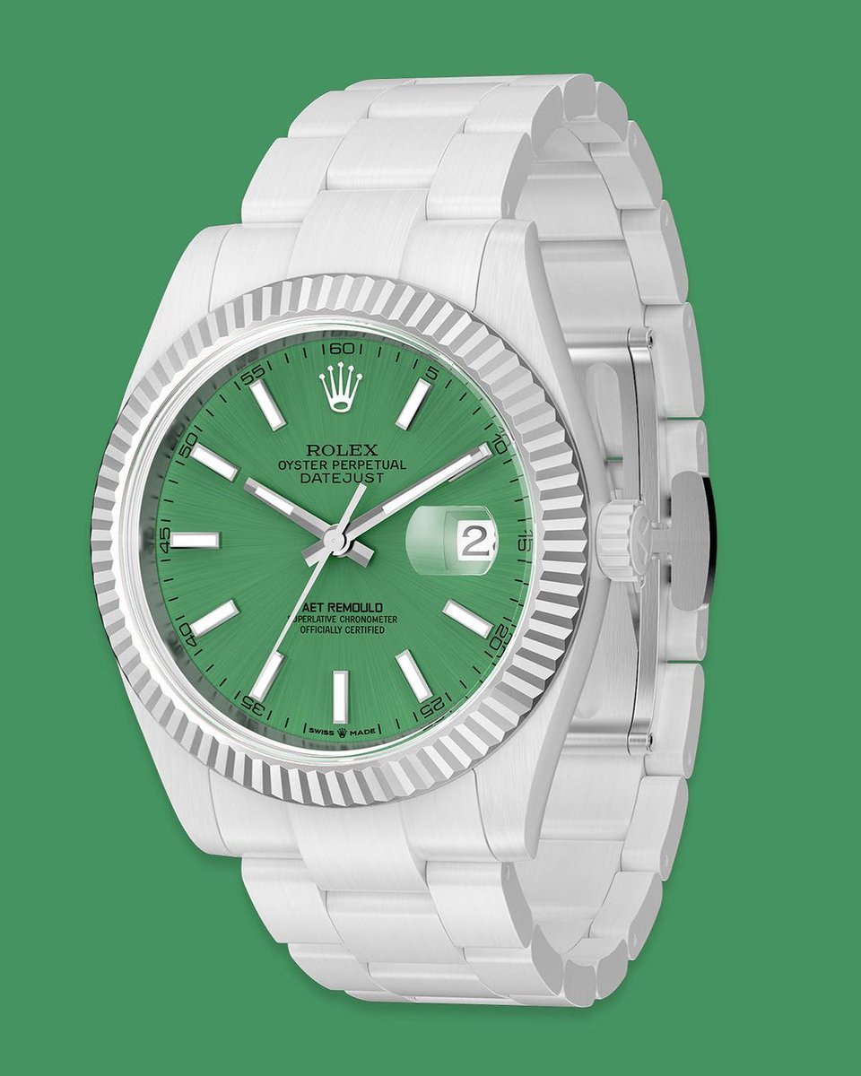 WorldtimerDiW's tweet photo. Rolex Datejust AET REMOULD BRUNSWICK 41mm Full Ceramic Watch (Retail:US$39,600)
Price & Detail:https://t.co/f0KwJxOY1X
勞力士 Datejust 陶瓷手錶
#rolexdatejust #datejust41 #datejust1603 #rolex41mm #Rolexoysterperpetual41 #RolexDaytona #greenrolex #rolexwatchesformen #greenwatch https://t.co/JMd1ZWJ2Ft