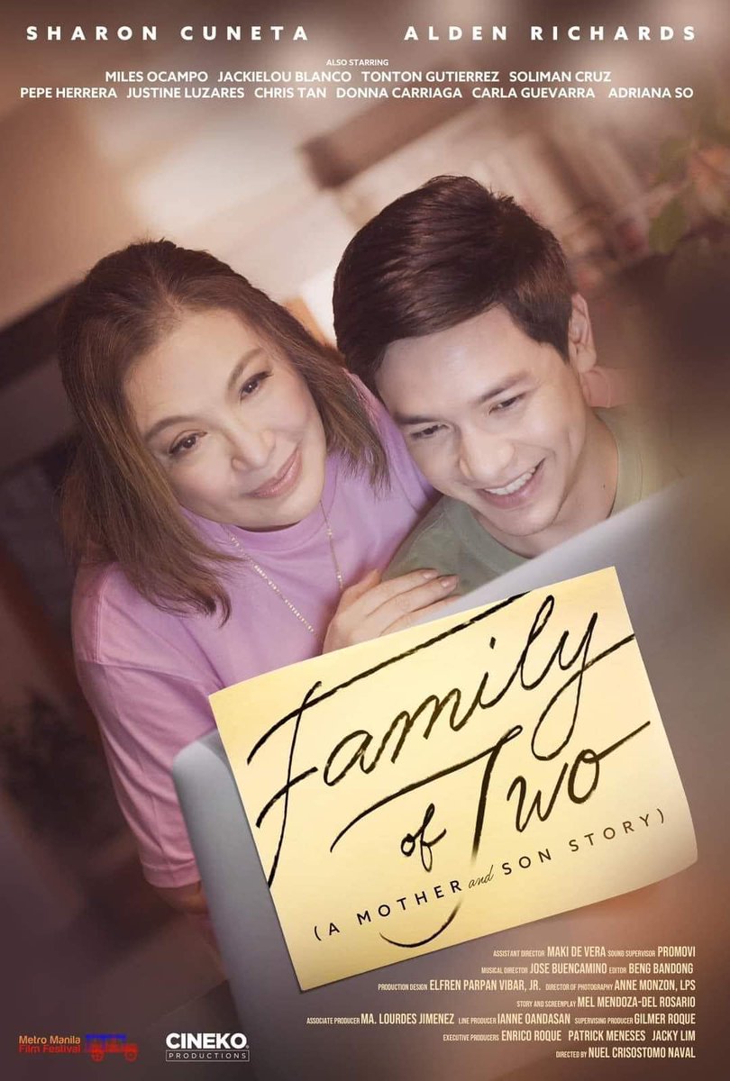 My Movie World: Movie Review: Family of Two mymovieworld-coolman0304.blogspot.com/2023/12/movie-… #FamilyofTwo #MMFF2023 #SharonCuneta #AldenRichards #MilesOcampo @sharon_cuneta12 @aldenrichards02 @OFCMilesStar @milesocampo_14