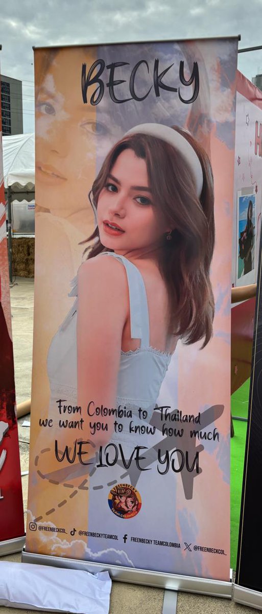 FREENBECKCOL_'s tweet photo. Este será el Banner por el cual Colombia estará presente para ti mi amor a demostrarte el amor tan grande que te tenemos disfruta tu maravilloso día te mereces todo lo lindo del universo 

#beckysangels #BECKYFANCAMPING #RICHIEEE https://t.co/SG0SmGQTZR