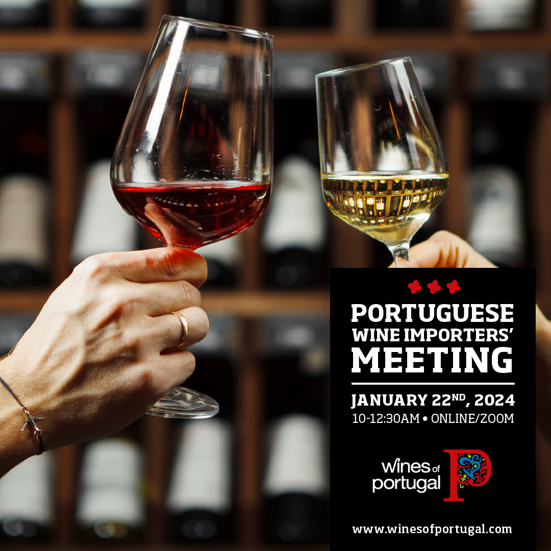 Before the NEW YEAR, we wanted you to be able to put in your diary the date of the Portuguese Wine Importers’ Online Meeting: Monday 22nd January, 2024. Free of charge but mandatory registration at: winesofportugaluk@thewineagency.pt